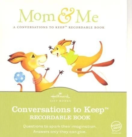 MOM AND ME CONVERSATIONS TO KEEP RECORDABLE STORYBOOK By Hallmark - Hardcover