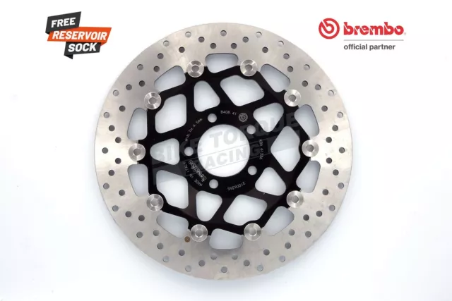 Brembo Floating Front Brake Disc to fit Kawasaki ZX6R 636 A1 2002