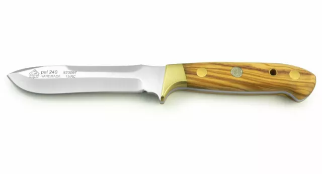 PUMA Solingen IP pal 240 olive Jagdmesser Outdoormesser Klinge 10,8 cm