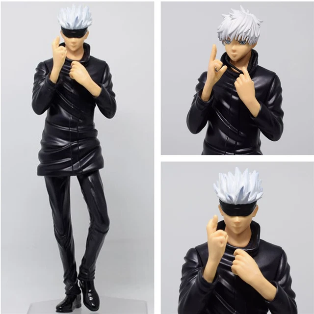 Anime Gojo Satoru Action Figure , in PVC, statuetta da collezione, decorazione per casa e scrivania, 13 cm