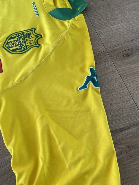 Maillot Extérieur FC Nantes 2010 Bleu Kappa Sans Sponsor - Collection XXL