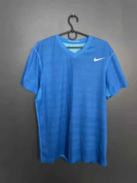 Nike Court Rafael Nadal French Open  Rafa Tennis Shirt Jersey Size M Adult