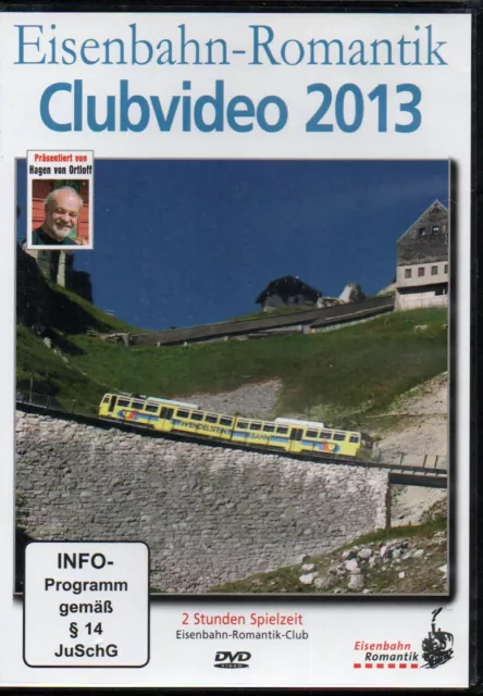DVD Eisenbahn Romantik Clubvideo 2013 u.a. Zahnradbahnen Deutschland / BLS (CH)