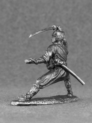 unpainted 54mm metal toy soldiers