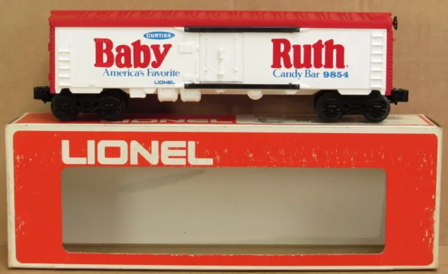 Lionel 6-9854 Baby Ruth Billboard Reefer O-Gauge NIB