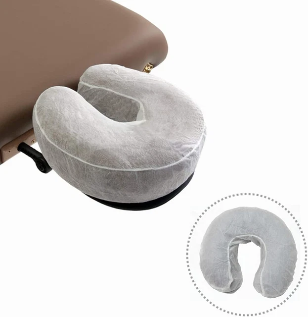 50 piezas cubiertas de reposacabezas desechables transpirables cubiertas de cuna facial ultra suaves x
