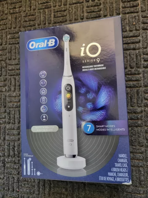 Oral-B iO Series 9 Rechargeable Electric Toothbrush - Rose Quartz