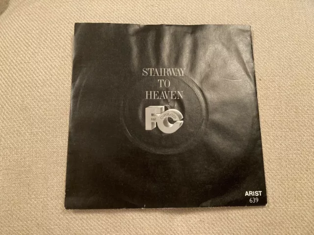 Far Corporation - Stairway To Heaven - 7" Single - Arist639 - 1985 - Vgc