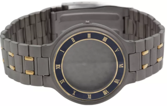 Titan Caja de Reloj para Eta Mecanismo de Cuarzo Con Titanuhrenarmband Ø 36MM