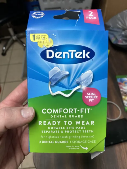Protector dental DenTek Comfort-Fit para rechinar dientes nocturnos 2 unidades