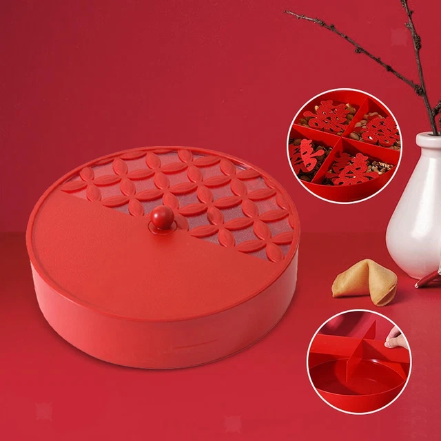 Acier inoxydable 3 Sections rond plat divisé Snack... – Grandado