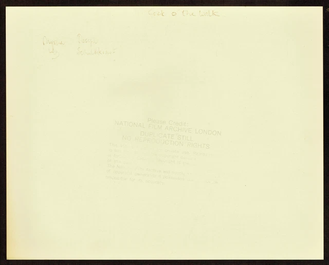 1930 MYRNA LOY Joseph Schildkraut Cock o' the Walk Set Still Photo N743