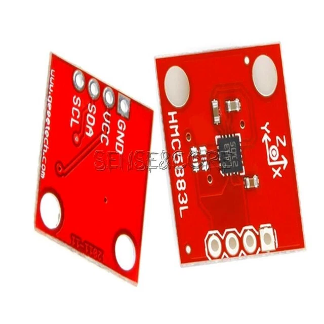 MÓDULO SENSOR MAGNETÓMETRO Arduino Compass triple eje HMC5883L EUR 4,68 ...