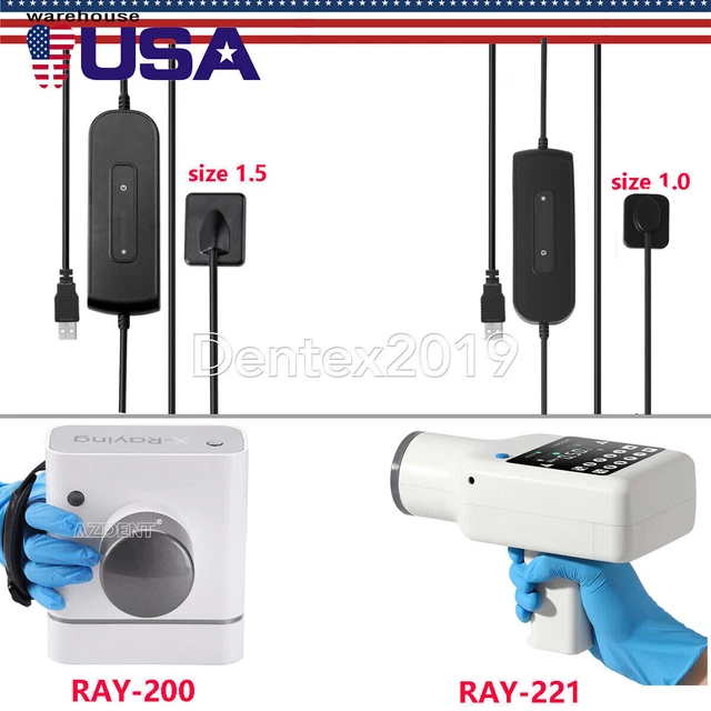 Dental X-Ray Machine/Intraoral Image System Digital RVG X-Ray Sensor Size1.0/1.5