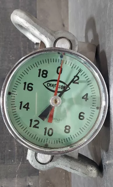 Chatillon TD-5, 20000lb Dynamometers Dial Indicating Tensiometer