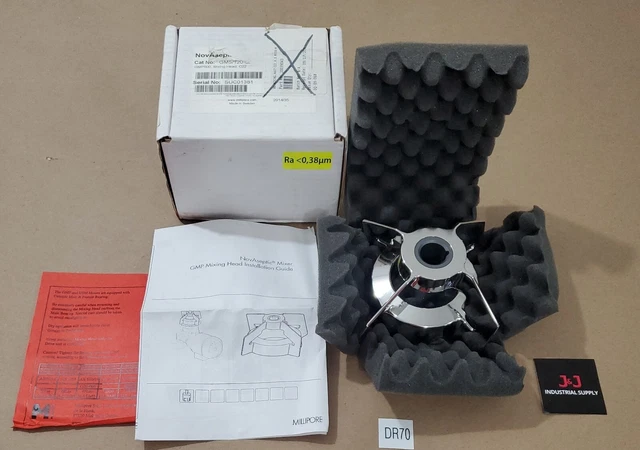 *NEW IN BOX* Millipore GM5/120 NovAseptic GMP500 Mixing Head C22 + Warranty!