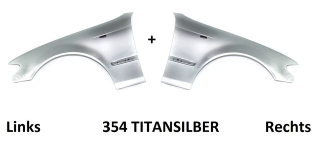 BMW E92 E93 COUPE CABRIO 06-10 Kotflügel Rechts 354 Titansilber