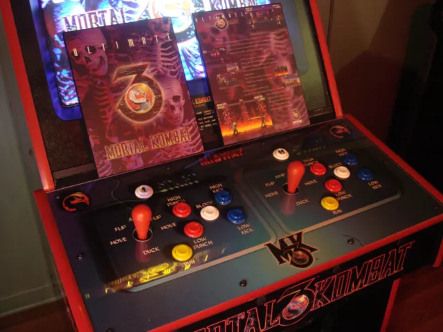 Ultimate MORTAL KOMBAT 3 Original 1996 Video Arcade Promo Flyer UMK3 1x sheet Ultimate MORTAL KOMBAT 3 Original 1996 Video Arcade Promo Flyer UMK3 1x sheet