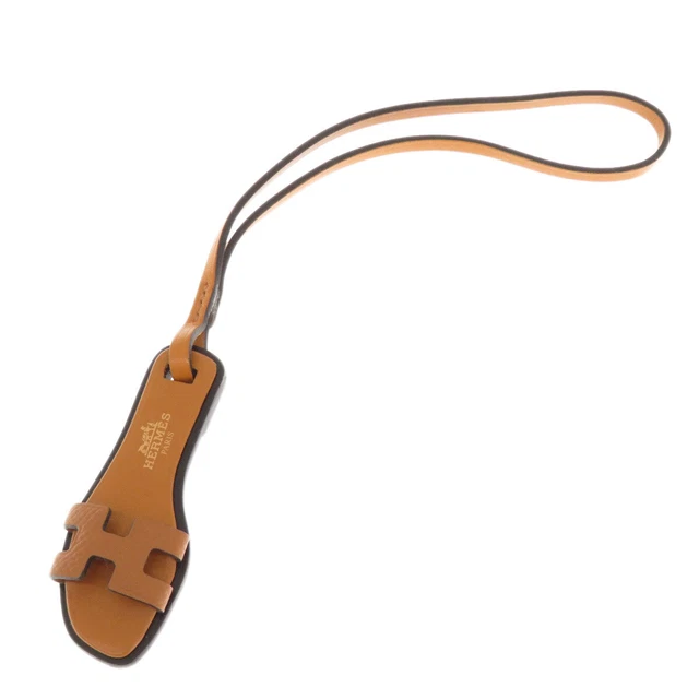HERMES   key ring Bag charm Leather