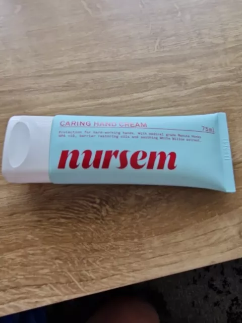 NUOVA SCATOLA NURSEM Crema Mani Cura Grado Medico Miele di Manuka NPA+15 & Oli 75ML
