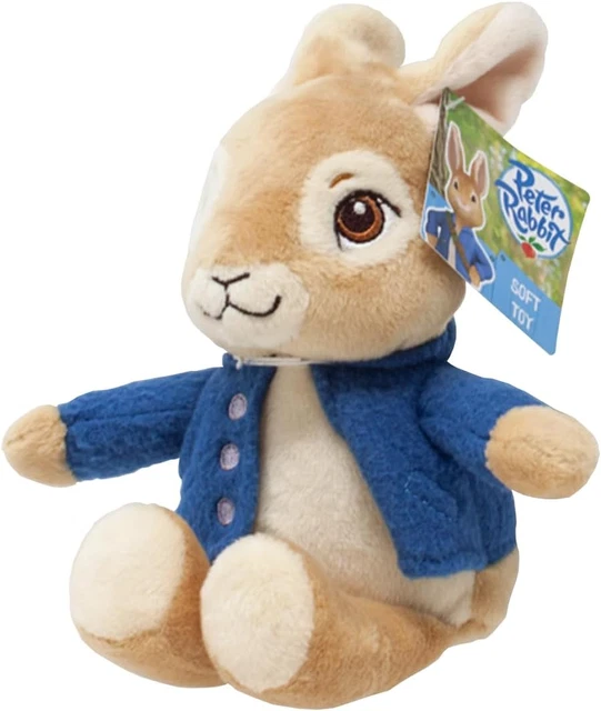Pet Er Rabbit PETER RABBIT SOFT Toy - Official Beatrix Potter Cuddly Bunny Rabbit Toy ...