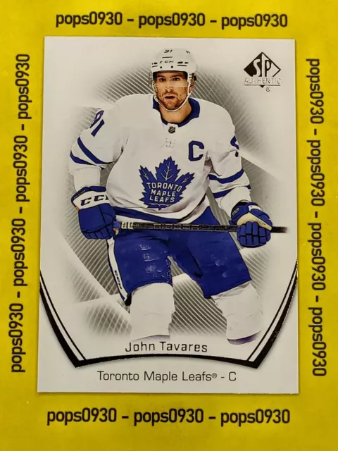 John Tavares, foglie d'acero Toronto, 2022, SP autentico, #40