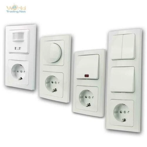 Delphi Ensemble " Porte " Blanc Flush Interrupteur O Variateur Avec Contact