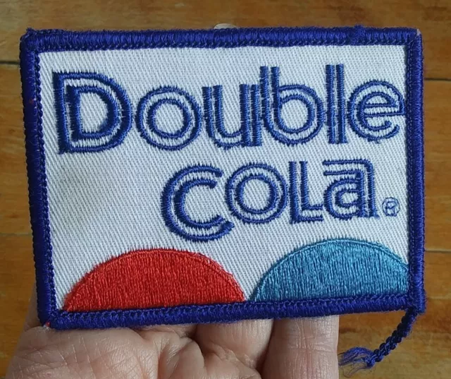 Vintage ~ Double Cola ~ Embroidered Uniform Soda Collectible PATCH