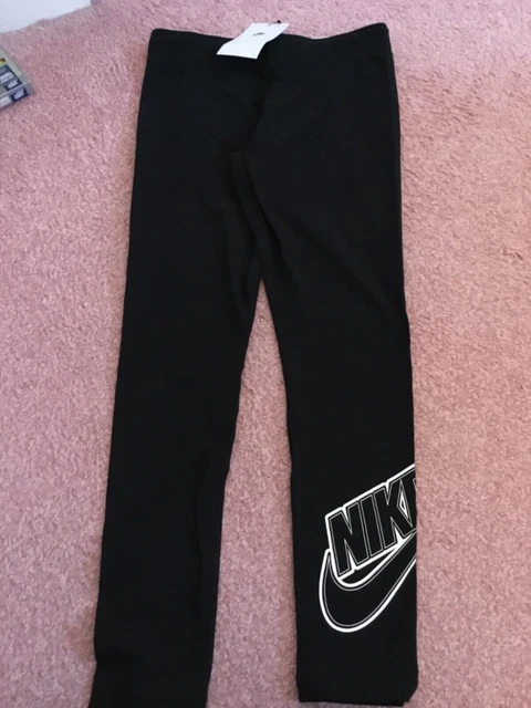 Leggings Nike neri nuovi con etichette per ragazze - taglia M