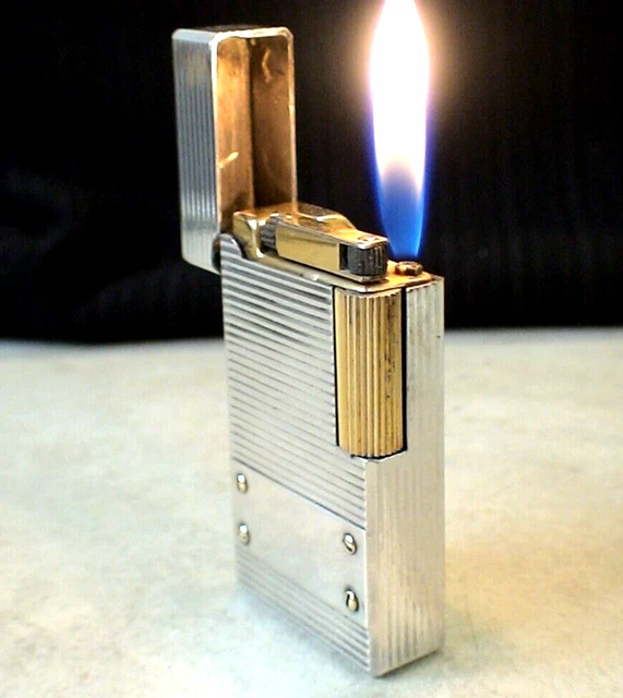 Briquet ancien * Flaminaire F-10 Bi-Color * Vintage Lighter Feuerzeug Accendino