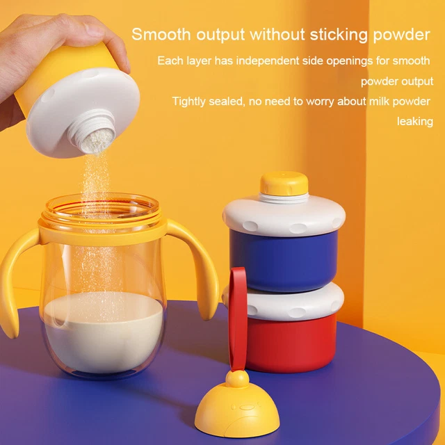 Twist-lock Storage Box Stackable Anti-dust Infant Milk Powder Box Storage Use