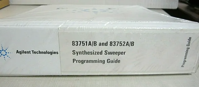 Agilent 83751A/B and 83752A/B Synthesized Sweeper Programming Guide