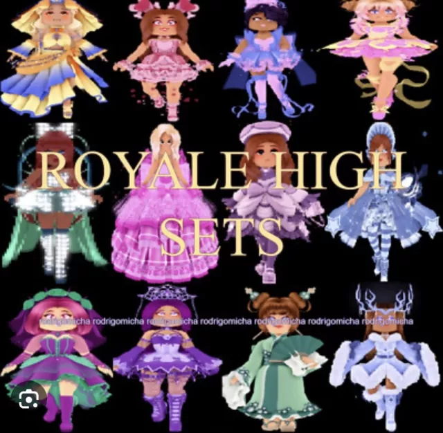 ROYALE REBEL SET 🌹 Royale High 🌹 ROBLOX $6.99 - PicClick
