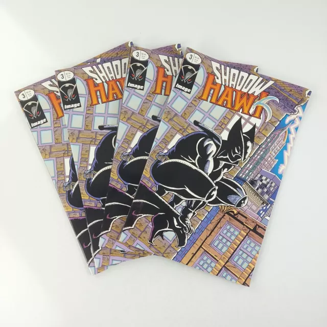 Shadow Hawk #3 Lot of (4) Copies (1992 Image Comics)