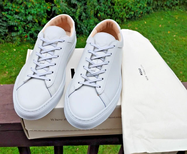 NEW W BOX Koio Capri 9US 39EU in Sandstone Womens Luxury Minimal Sneakers 245 166.64 PicClick