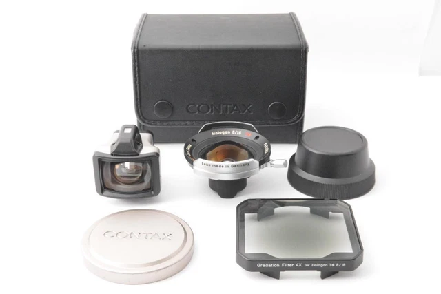 CONTAX CARL ZEISS G Hologon T* 16mm F8 Finder Lens Set for G2 G1 