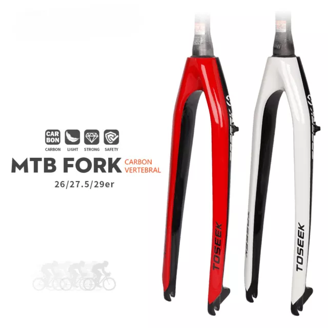 Carbon MTB Bicycle Hard Fork Disc Brake for Full Carbon Fiber Mountain Bike Fork