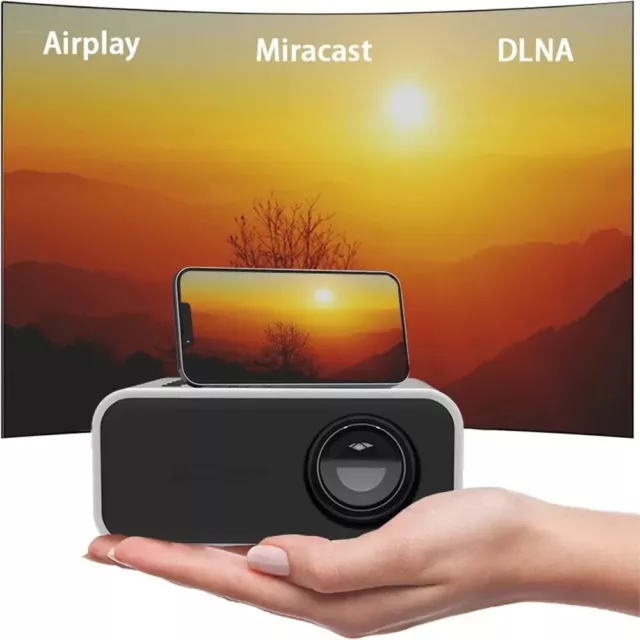 Mini Beamer 1080p Full HD tragbar mini led projektor yg300
