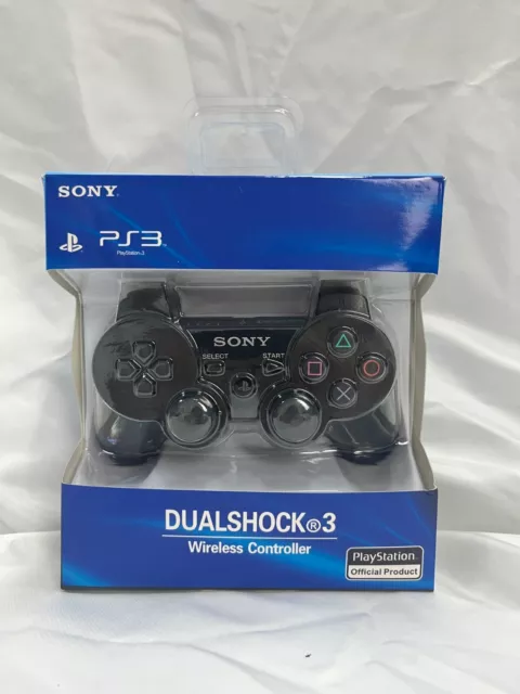 For Sony PS3 Black Wireless Controller OEM DualShock PlayStation 3 Black New