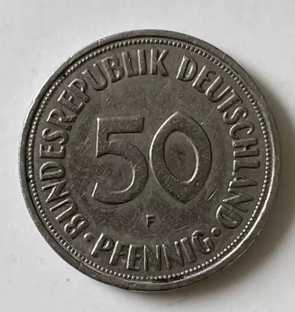 50 pfennig 1950 f Bundesrepublik Deutschland