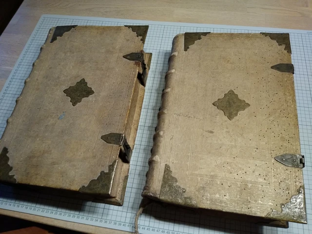 Bilderbibel Weigel - Bodmersche Bibel - 1712 - zu einer Bibel gebunden !!!!!!!!!