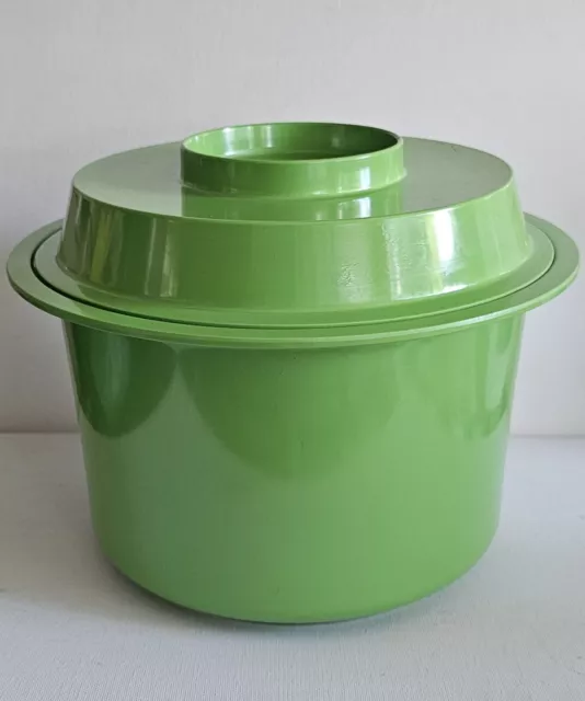 Vintage Bessemer Australia Green Ice Bucket Salad Bowl Melamine Storage