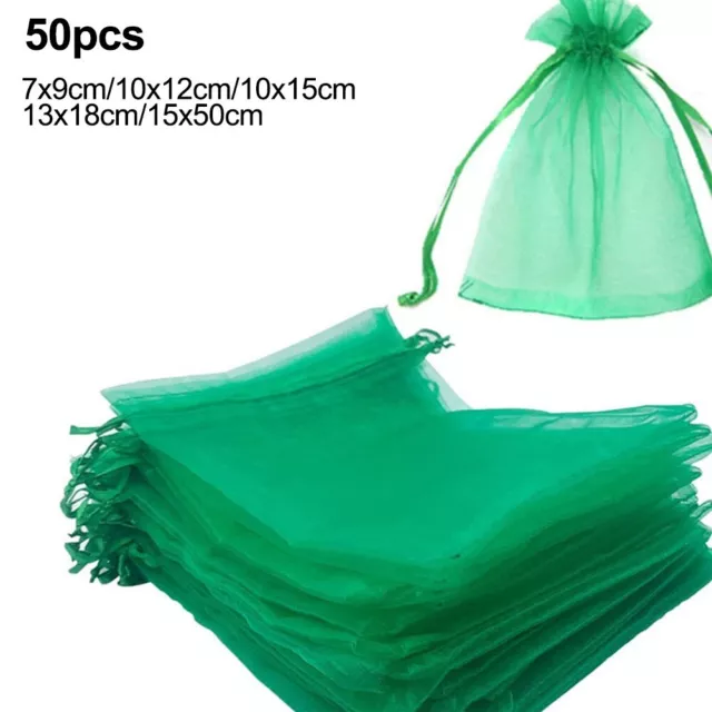 Sac en maille sac filtre durable organza vert lumières respirantes passent à t