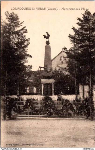 S14045 cpa 23 Lourdoueix Saint Pierre - Monument aux Morts