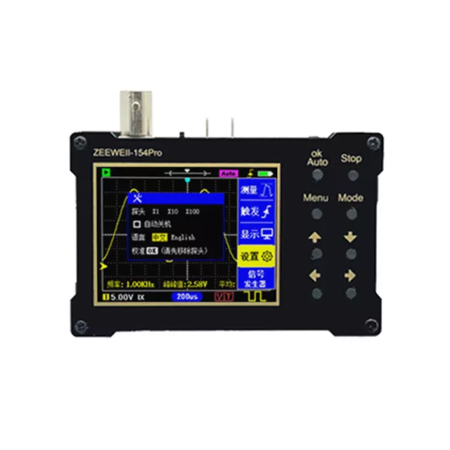 ZEEWEII DSO154Pro 2.4 inch TFT Screen Digital Oscilloscope Signal Generator I2N0