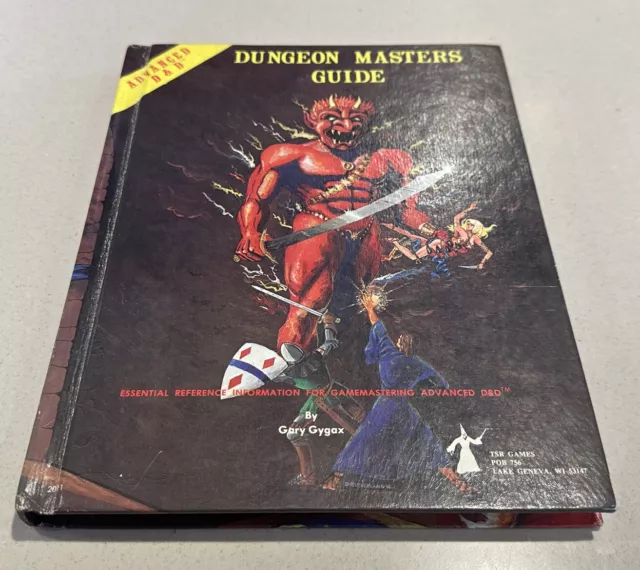 Advanced Dungeons & Dragons Dungeon Masters Guide Revised Edition 1979 TSR HC