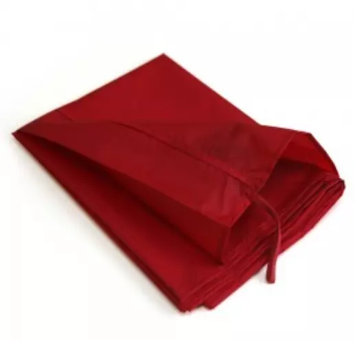 MOBILITY SLIDE GLIDE SHEETS 1 x GBUK BANANA HEMMED TUBULAR  ~ 90cm x 122cm RED