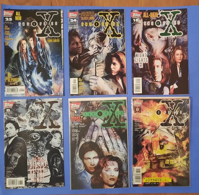 The X-Files , Topps Comics,  Comic Book Lot,
