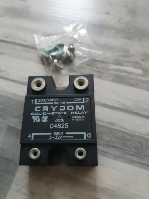 Crydom D4825 480v 25a solid-state relay