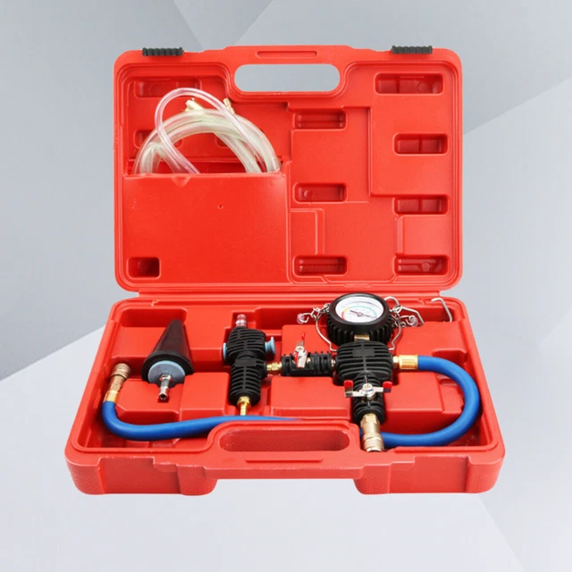 Auto-veicolo-serbatoio acqua-cilindro-strumento diagnostico-compressione-misuratore-motore-